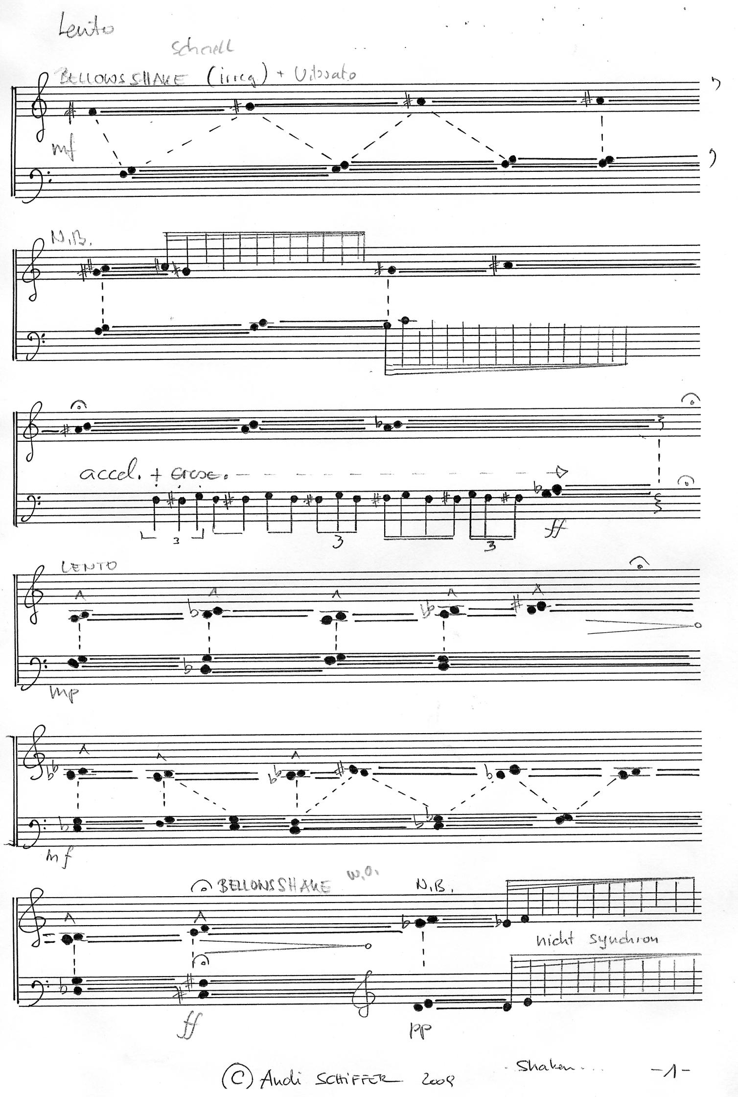 Andreas Schiffer - ...shaken, not... S.1